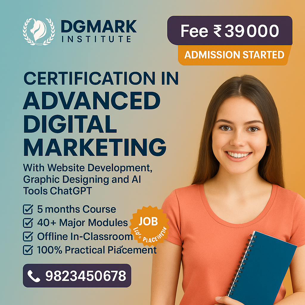Best Digital Marketing Course in Mumbai: Why DGmark Institute Leads in 2025